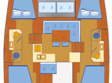 Verhuur Catamaran Lagoon met vaarbewijs