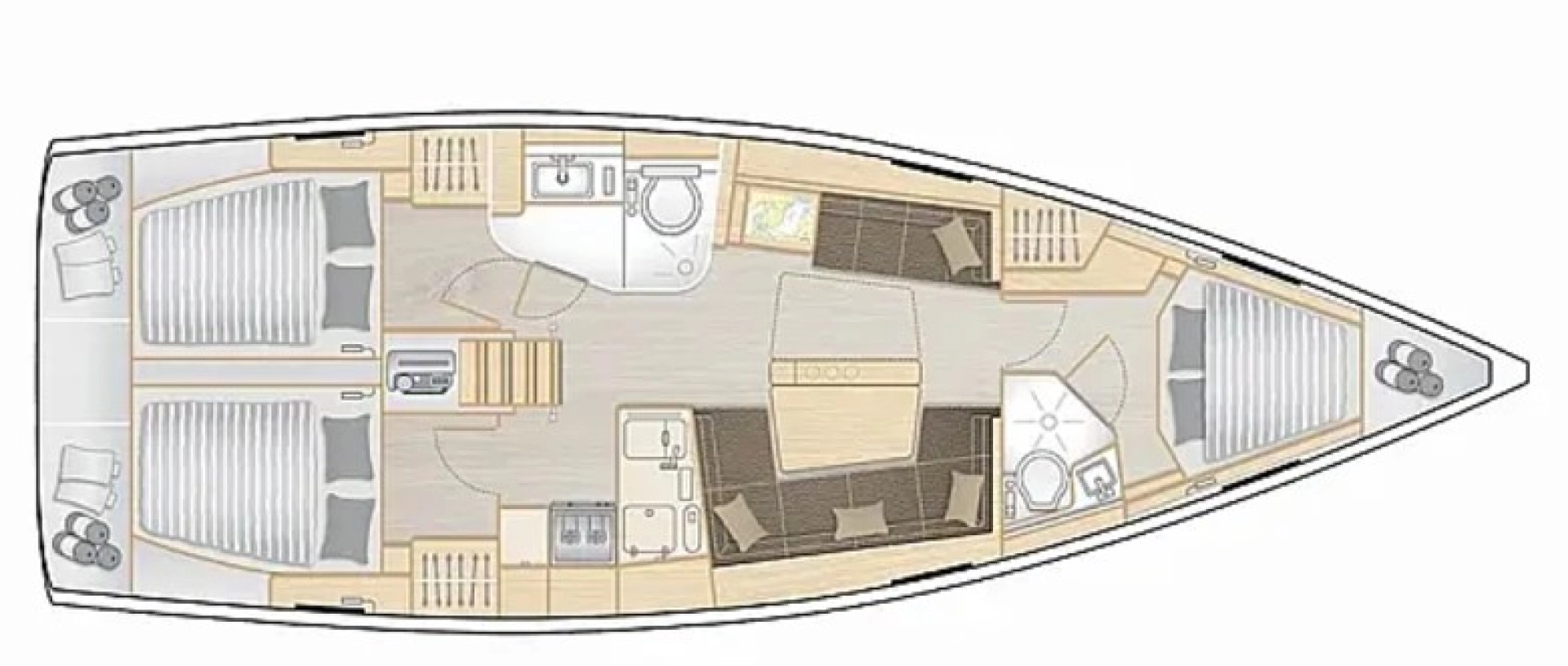 Bootverhuur Hanse Hanse 418 in Lefkáda via SamBoat