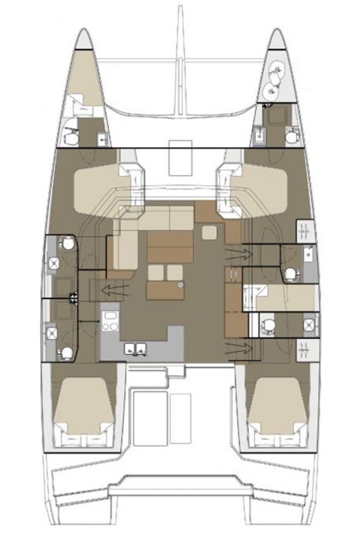 Catamaran te huur in Komolac voor de beste prijs