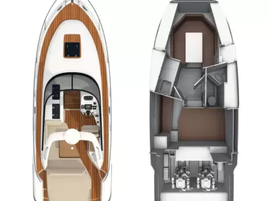 Huur Motorboot met of zonder schipper Bavaria in Biograd na Moru