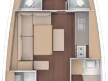 Huur een Dufour Dufour 470 in Sukošan