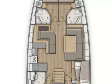 Verhuur Zeilboot Bénéteau met vaarbewijs