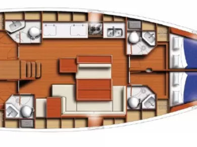 Verhuur Zeilboot Bénéteau met vaarbewijs