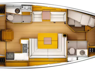 Jeanneau Sun Odyssey 449 te huur van particulier of professional in Álimos