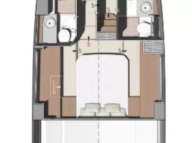Jeanneau Prestige 420 Fly - 2 cab. te huur van particulier of professional in Split