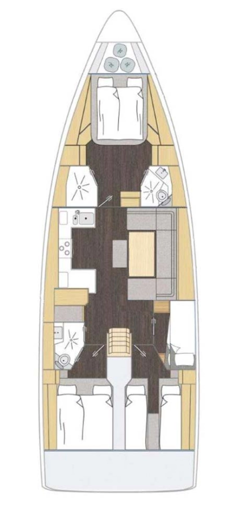 Huur een Bavaria Bavaria C46 in Kaštela