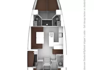 Verhuur Zeilboot in Palma de Mallorca - Bavaria Cruiser 56