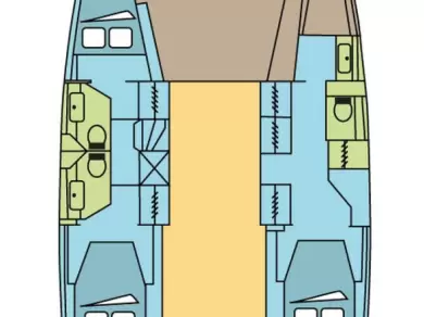 Huur Catamaran met of zonder schipper Fountaine Pajot in Parham Town