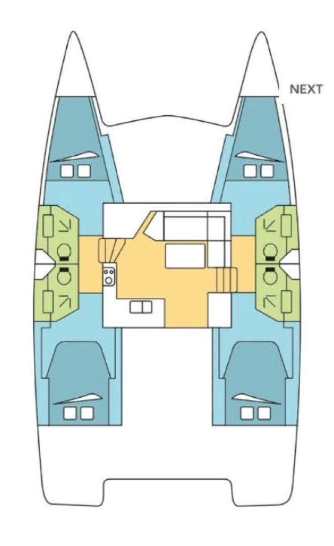 Huur een Fountaine Pajot Lucia 40 in Le Marin