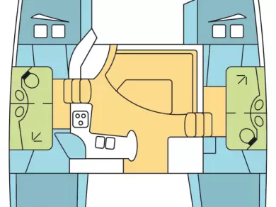 Fountaine Pajot Lipari 41 te huur van particulier of professional in Airlie Beach