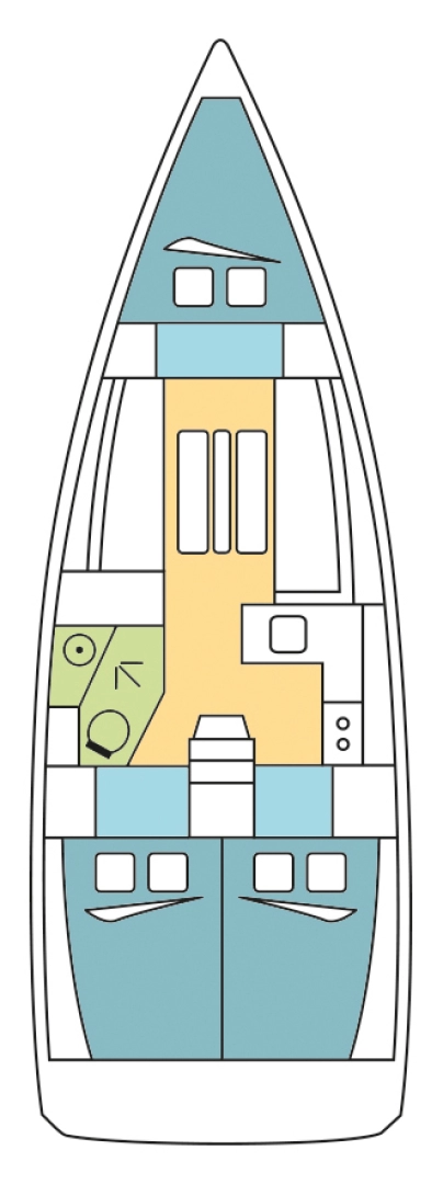 Huur een Jeanneau Sun Odyssey 349 in Lefkáda