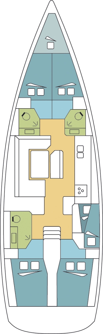 Verhuur Zeilboot Jeanneau met vaarbewijs