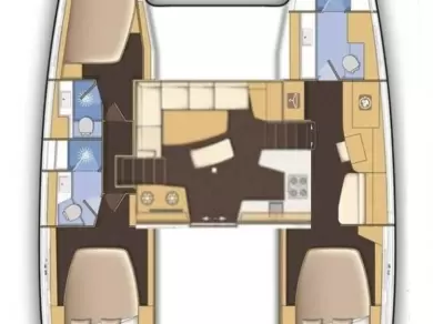 Lagoon Lagoon 42 te huur van particulier of professional in Kaštela