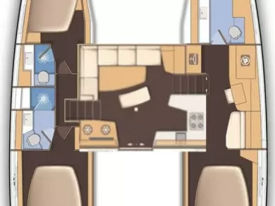 Jachthuur in Kaštela - Lagoon Lagoon 42 via SamBoat