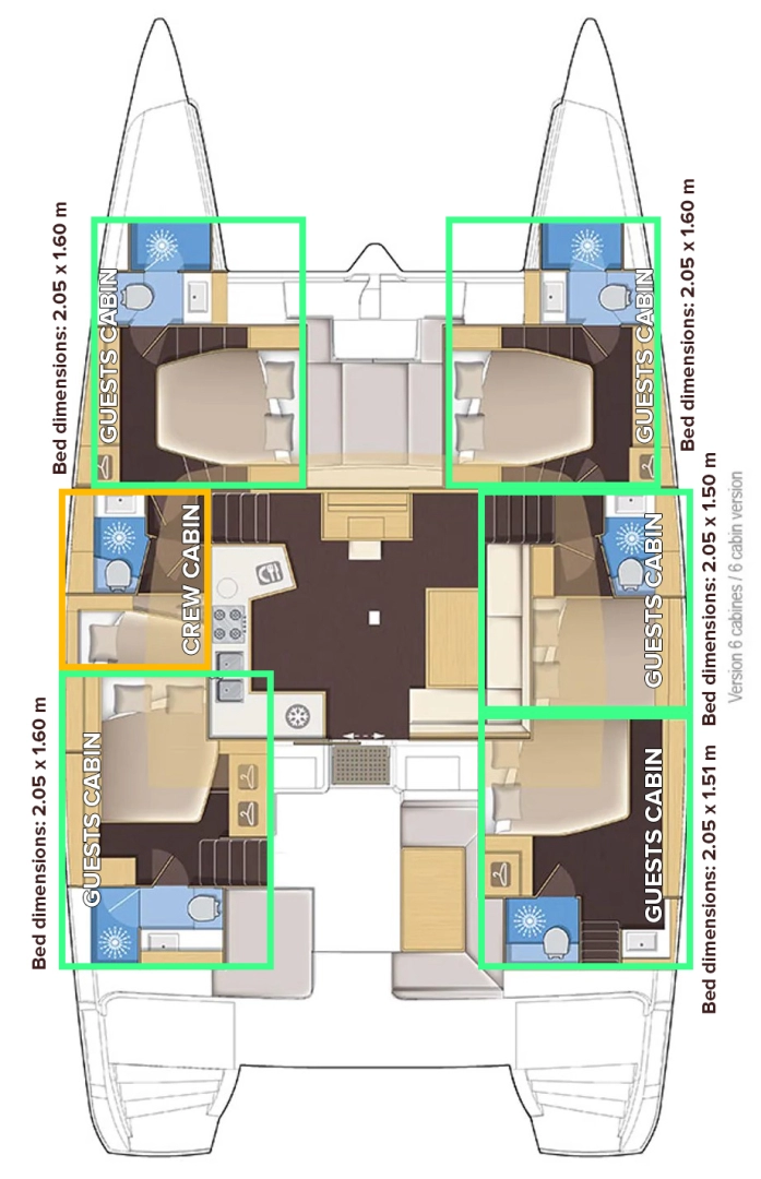 Bootverhuur Kaštela goedkoop Lagoon 52