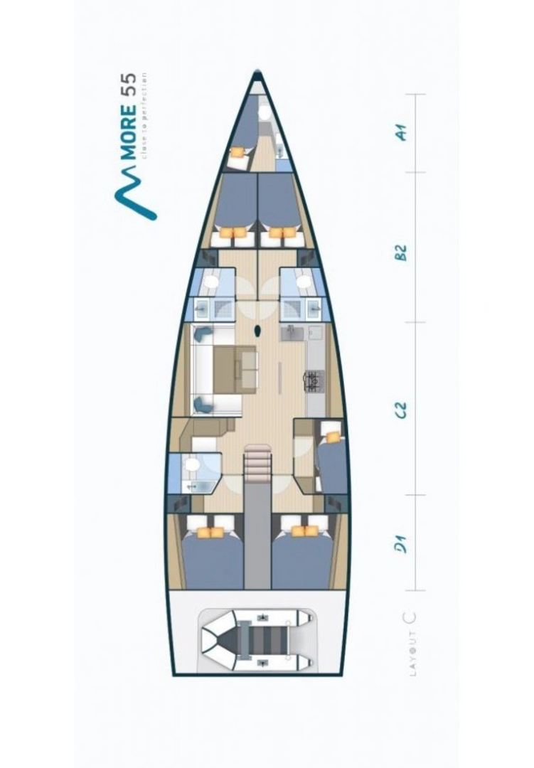 Zeilboot te huur in Kaštela voor de beste prijs