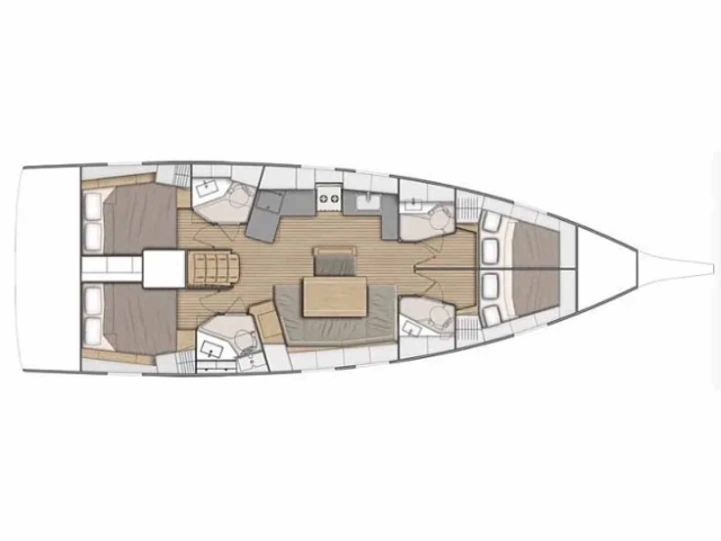 Verhuur Zeilboot Dufour met vaarbewijs