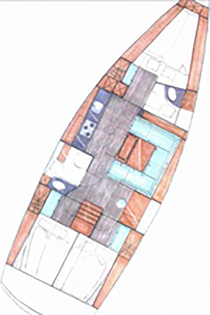 Bootverhuur Bavaria Bavaria 43 Cruiser in Álimos via SamBoat