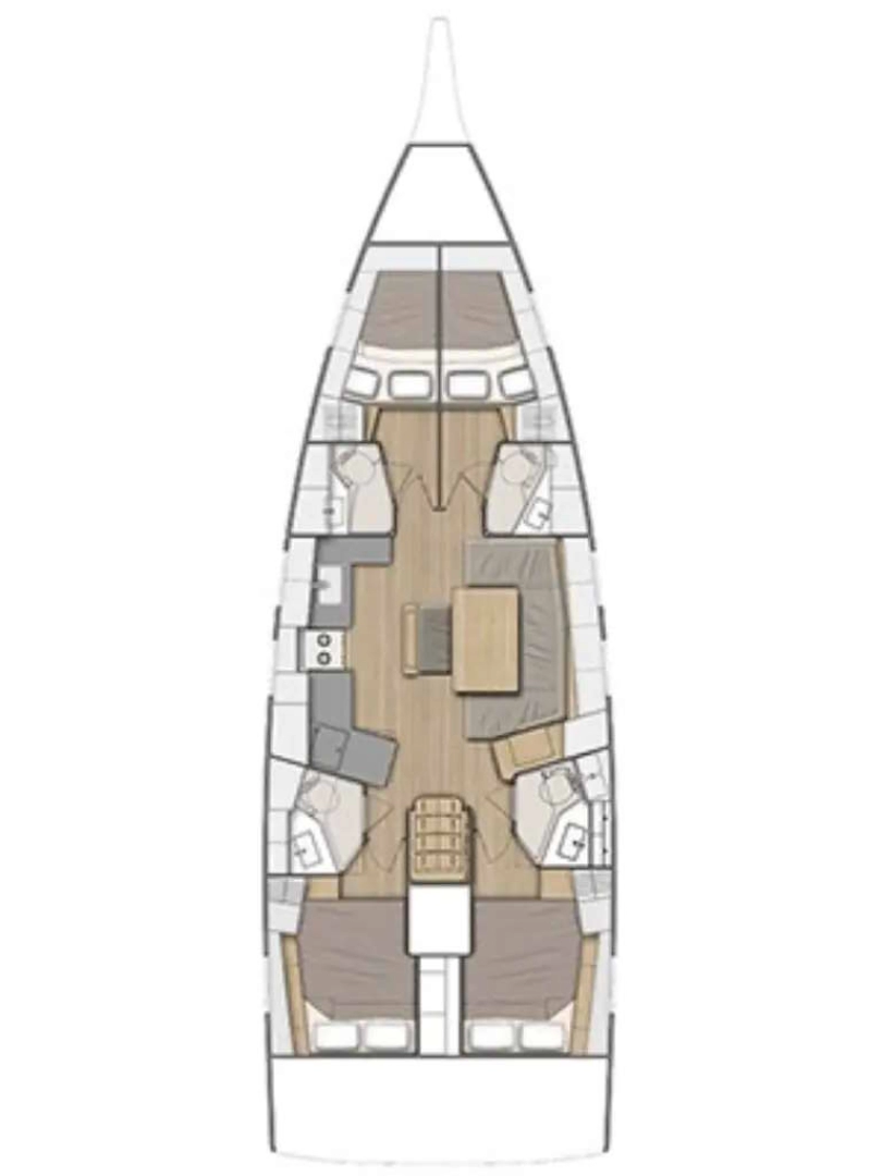 Bootverhuur Zadar goedkoop Oceanis 46.1