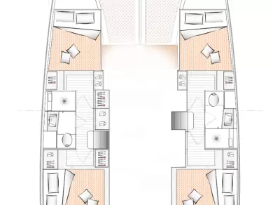 Huur Catamaran met of zonder schipper Excess in Benítses