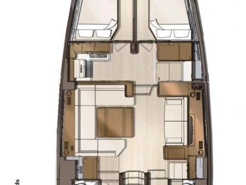 Verhuur Zeilboot Jeanneau met vaarbewijs