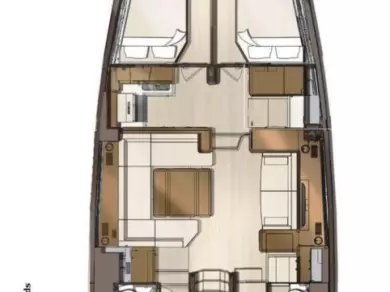 Verhuur Zeilboot Jeanneau met vaarbewijs