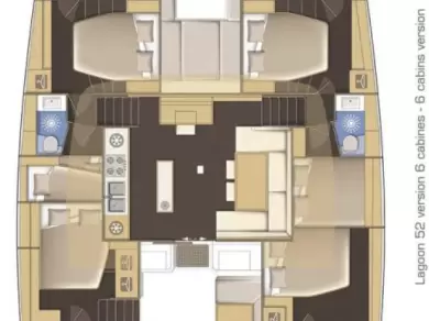 Huur een Lagoon Lagoon 52 F in Ellinikó