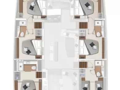 Huur een Lagoon Lagoon Sixty 7 in Ellinikó