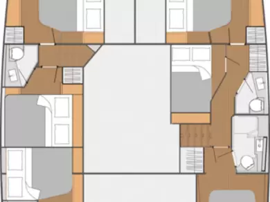 Huur Catamaran met of zonder schipper Fountaine Pajot in Road Town