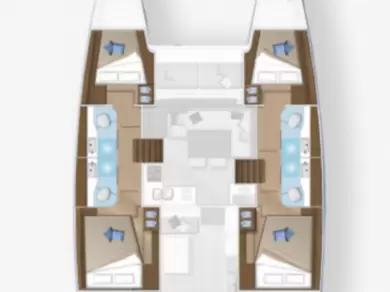 Huur Catamaran met of zonder schipper Lagoon in Road Town