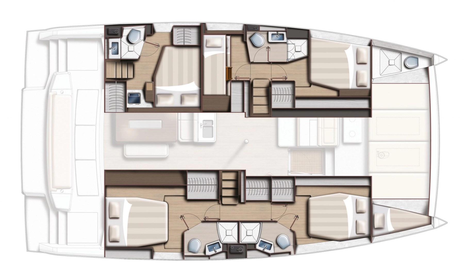 Catamaran te huur in Belize-stad voor de beste prijs