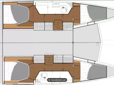 Huur een Fountaine Pajot Lucia 40 in Frenchtown