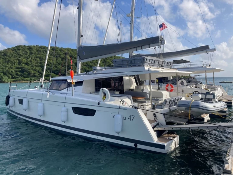 Huur een Fountaine Pajot Tanna 47 in Frenchtown