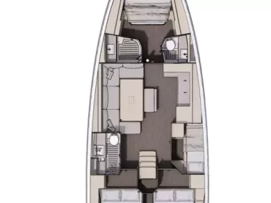 Verhuur Zeilboot Dufour met vaarbewijs