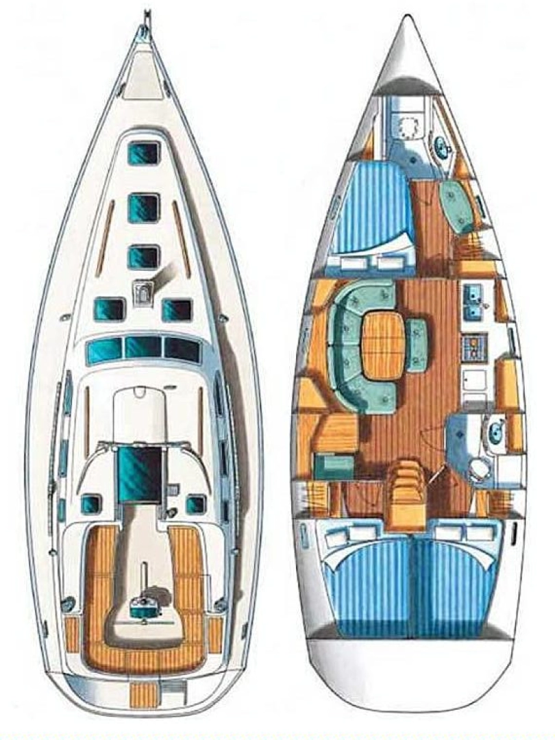 Huur een Bénéteau Oceanis 393 Clipper in Palaio Faliro
