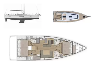 Verhuur Zeilboot in Álimos - Bénéteau Oceanis 51.1