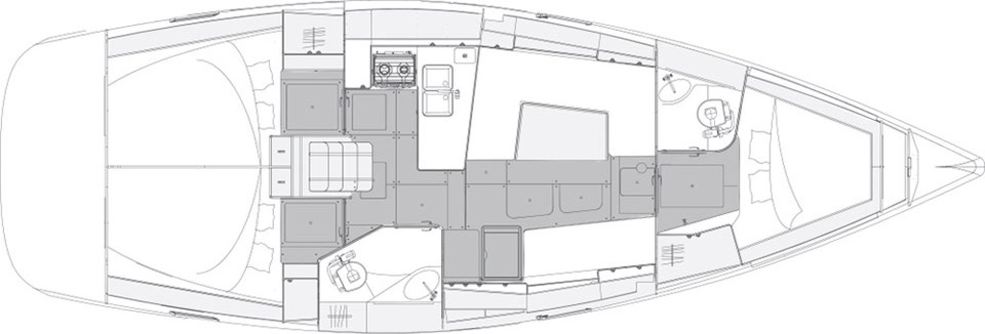 Verhuur Zeilboot in Punat - Elan Impression 40.1
