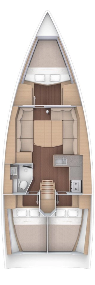 Huur een Dufour Dufour 390 in La Rochelle