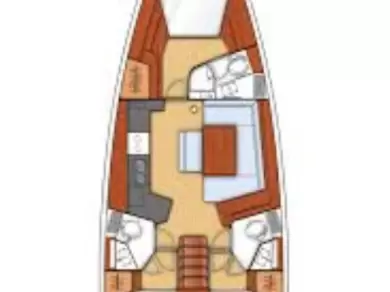 Bootverhuur Orhaniye goedkoop Oceanis 45