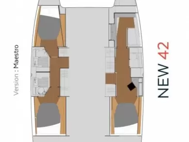 Verhuur Catamaran in Road Town - Fountaine Pajot Astrea 42