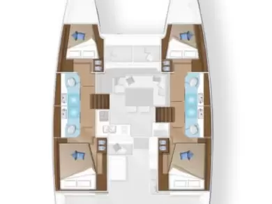 Huur Catamaran met of zonder schipper Lagoon in Road Town