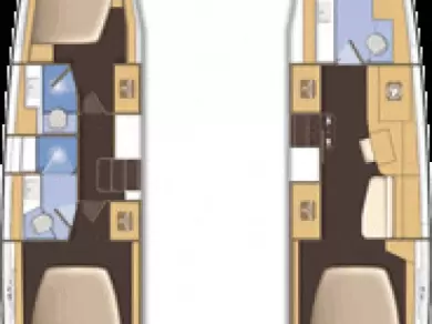 Verhuur Catamaran Lagoon met vaarbewijs