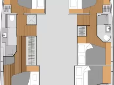 Verhuur Catamaran Fountaine Pajot met vaarbewijs