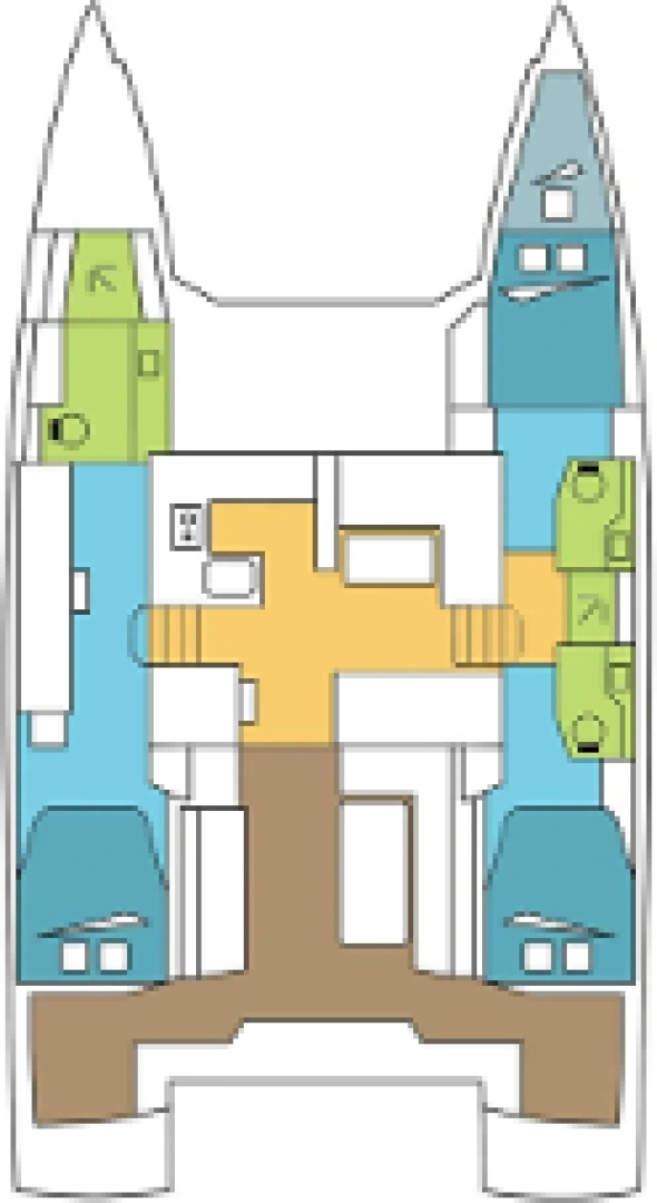 Bootverhuur Bavaria Nautitech 47 Power in Saint-Raphaël via SamBoat