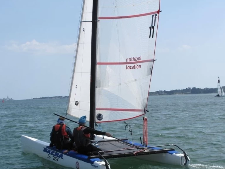 Verhuur Catamaran Nacra met vaarbewijs