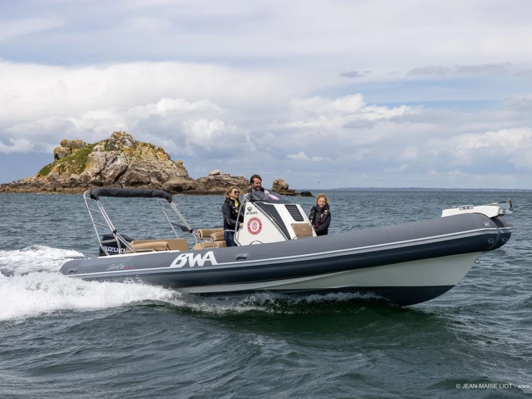Huur RIB met of zonder schipper Bwa in La Trinité-sur-Mer