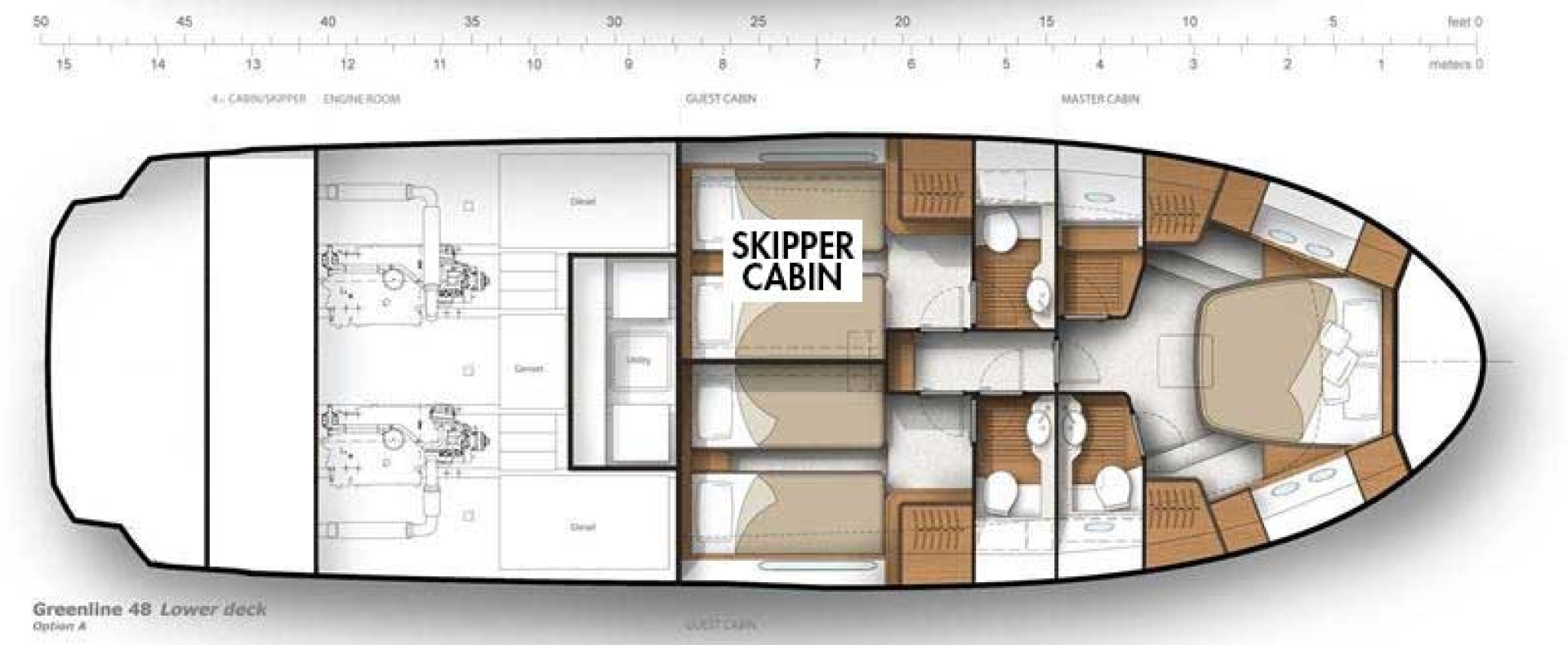 Huur een Greenline Yachts Greenline 48 Fly in Portorož
