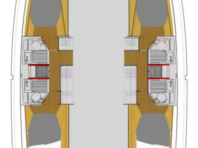 Verhuur Catamaran in Road Town - Fountaine Pajot Astrea 42