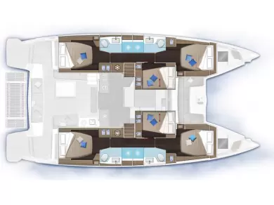 Lagoon Lagoon 51 te huur van particulier of professional in Road Town