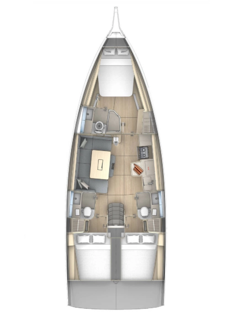 Verhuur Zeilboot in Álimos - Dufour Dufour 41